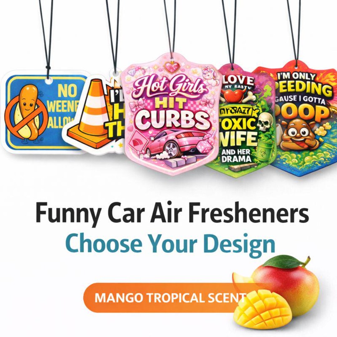 Funny Car Air Freshener Wallpaper For Desktop
