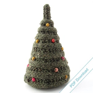 Christmas Tree Knitting Pattern PDF. Knit Your Own Tree. image 1