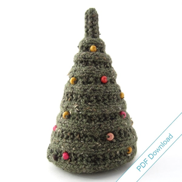 Christmas Tree Knitting Pattern PDF. Knit Your Own Tree.