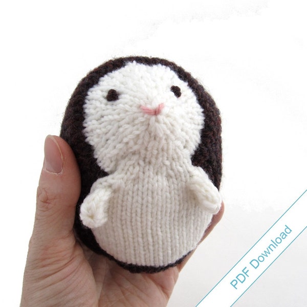 Hedgehog Knitting Pattern PDF. Knit Your Own Woodland Creatures