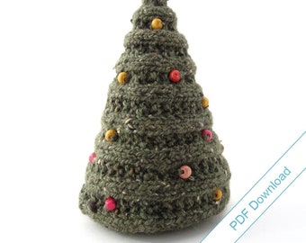 Christmas Tree Knitting Pattern PDF. Knit Your Own Tree.