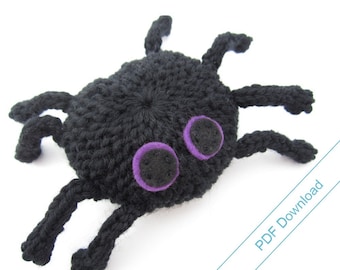 Spider Knitting Pattern PDF. Knit Your Own Toy Spider.