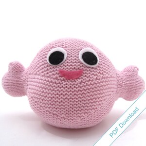 Hug Monster Knitted Toy Pattern PDF. Make your own Monster. image 2