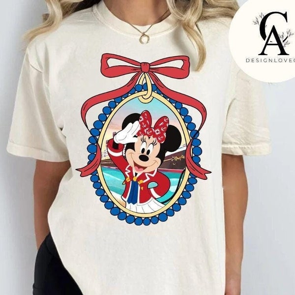 Coquette Bow Mickey and Friends Disney Cruise Shirt, All Characters Disney Family Cruise Trip 2025, Disney Wish Dream Magic Wonder Fantasy