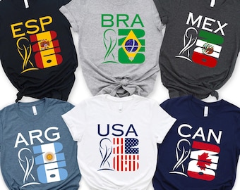 World Championship 2026 Tour Comfort Colors Shirt, USA Mexico Canada Tee, Country Flag 202626 Tee,International Football Tournament Fan Gift