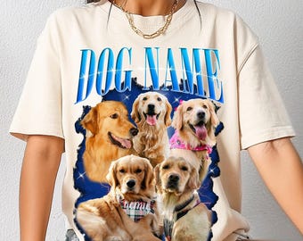 Comfort Colors Custom Bootleg Shirt, Personalized Dog Bootleg Shirt, Custom Dog Photo Shirt, Custom Bootleg Rap Pet Tee, Custom Pet Shirt