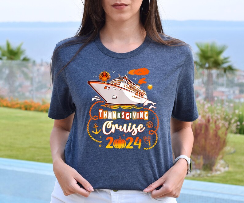 Family Thanksgiving Cruise 2024 Shirt, Comfort Colors Family