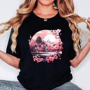 Comfort Colors Cherry Blossom Shirt, Japanese Cherry Blossoms Tee, Flower Nature Shirt, Spring Flowers Shirt, Sakura T-Shirt, Floral T-Shirt image 1