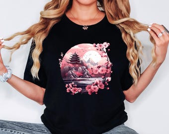 Comfort Colors Cherry Blossom Shirt, Japanese Cherry Blossoms Tee, Flower Nature Shirt, Spring Flowers Shirt, Sakura T-Shirt, Floral T-Shirt