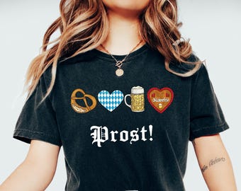 Oktoberfest Beer Festival Shirt, German Prost Shirt, Comfort Colors Oktoberfest Tee, Beer Drinking Oktoberfest Party Shirt, Oktoberfest 2025