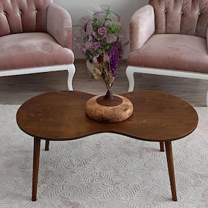 Oval coffee table,Wooden modern style coffee table,Endless shaped, Wooden Coffee Table,Scandinavian Coffee Table,Living Room Coffee Table