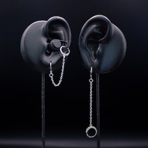 Ear Plug Earrings (Stainless Steel)
