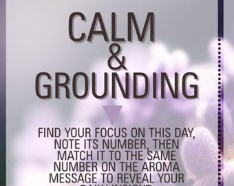 Calm & Grounding Cards | Anxiety Relief, Emotional Regulation (Digital Download)