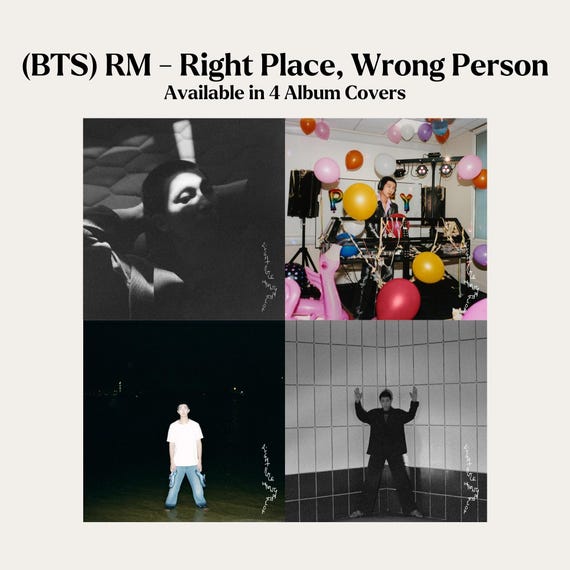 RM Right Place, Wrong Person キャップ バッグ