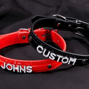 Custom Name Choker, Personalised Name Choker, Name Choker