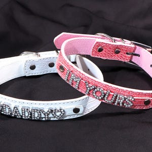 Personalized Letters Choker Necklace, Rhinestone Choker Necklace, Women Cosplay Collar Jewelry, Party Choker, Custom Necklace Gift