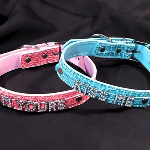 Personalised Letters Choker Collar Necklace, Rhinestone Choker Collar Necklace, Women Cosplay Choker Collar Jewellery