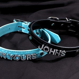 Custom Name Choker, Personalised Name Choker, Name Choker