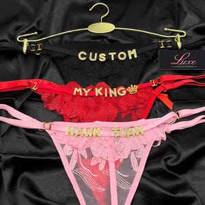 Kiss Me Micro Thong V Lips Print S-M