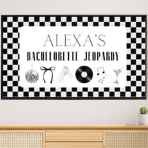 Bachelorette Party Jeopardy Bachelorette Trivia Game Customizable Girls Night Activity Ladies Night Retro Bachelorette Game Download