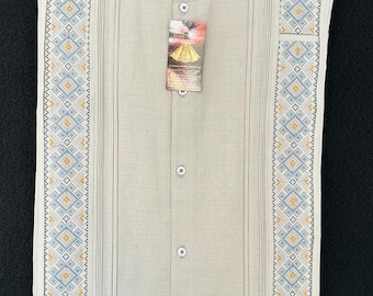 Authentic guayabera from Yucatan, made in Mexico Size XXL