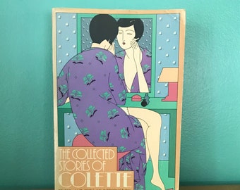 1983 COLETTE Collected Stories ART DECO Paperback Book