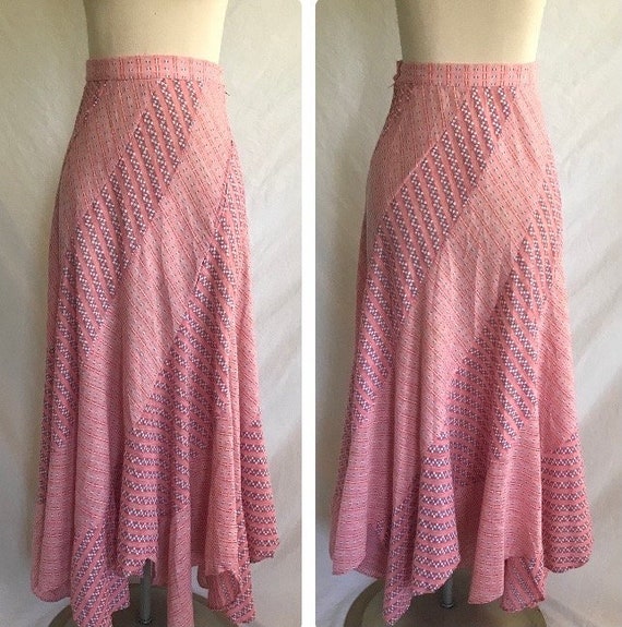 Boho maxi skirt cheap jersey knit