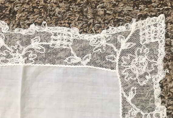 Set of 3 Edwardian Lace Handkerchiefs - Steampunk… - image 7