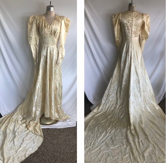 Vintage wedding dress - Gem