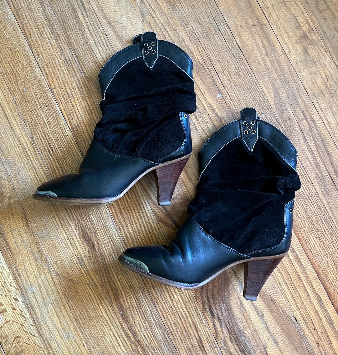 CD Icon Heeled Ankle Boot 80mm Black Calfskin