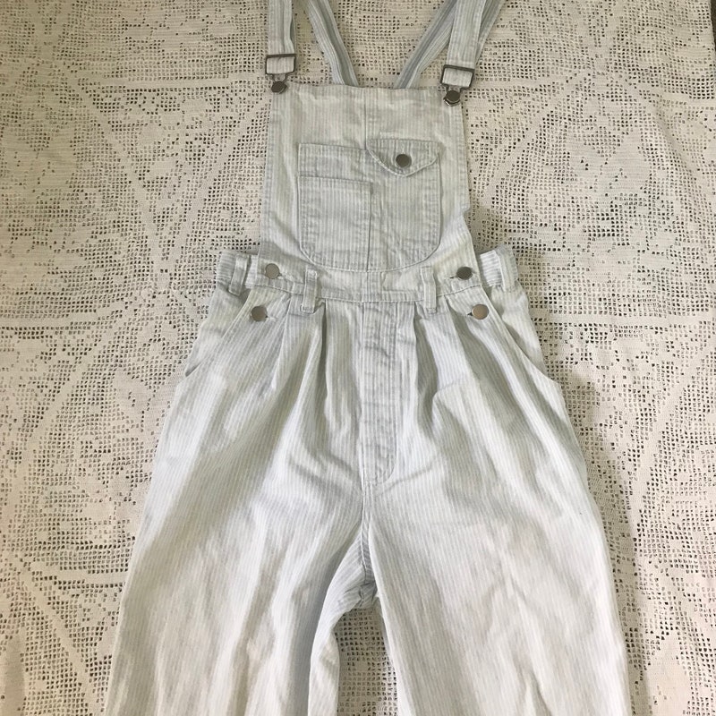Striped Overalls-Wheat Stripe