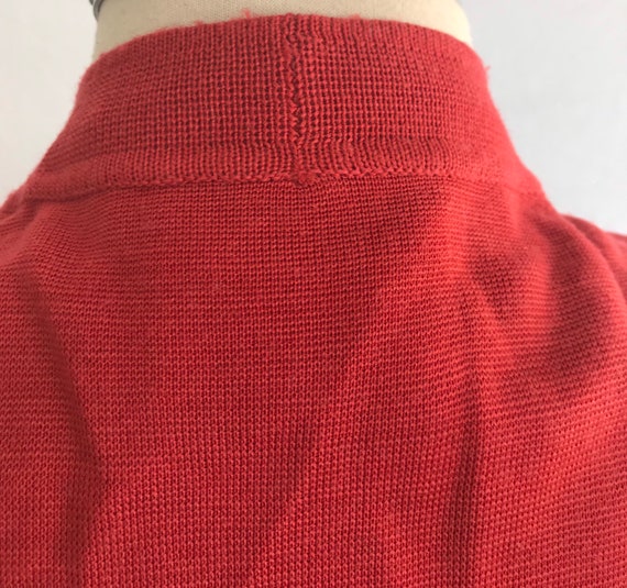 1960s Boho Patchwork Suede Leather Vest: Crochet … - image 10