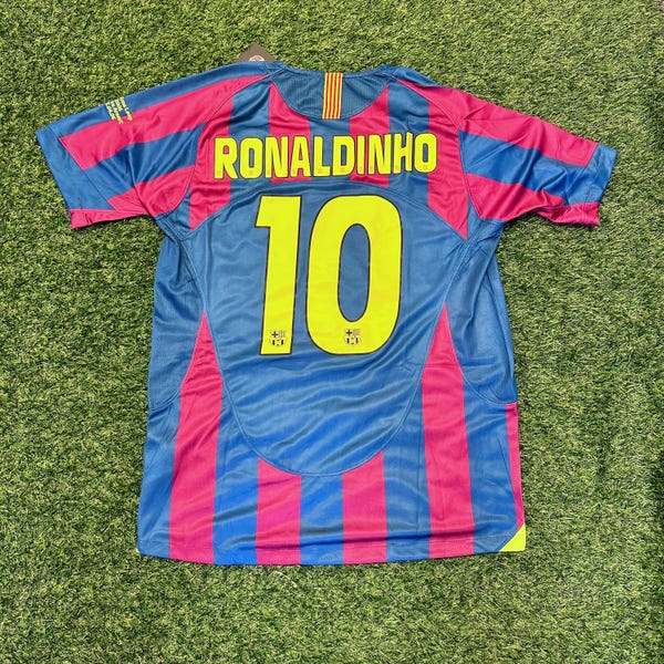 Buy Ronaldinho Barcelona Jersey Online In India - Etsy India