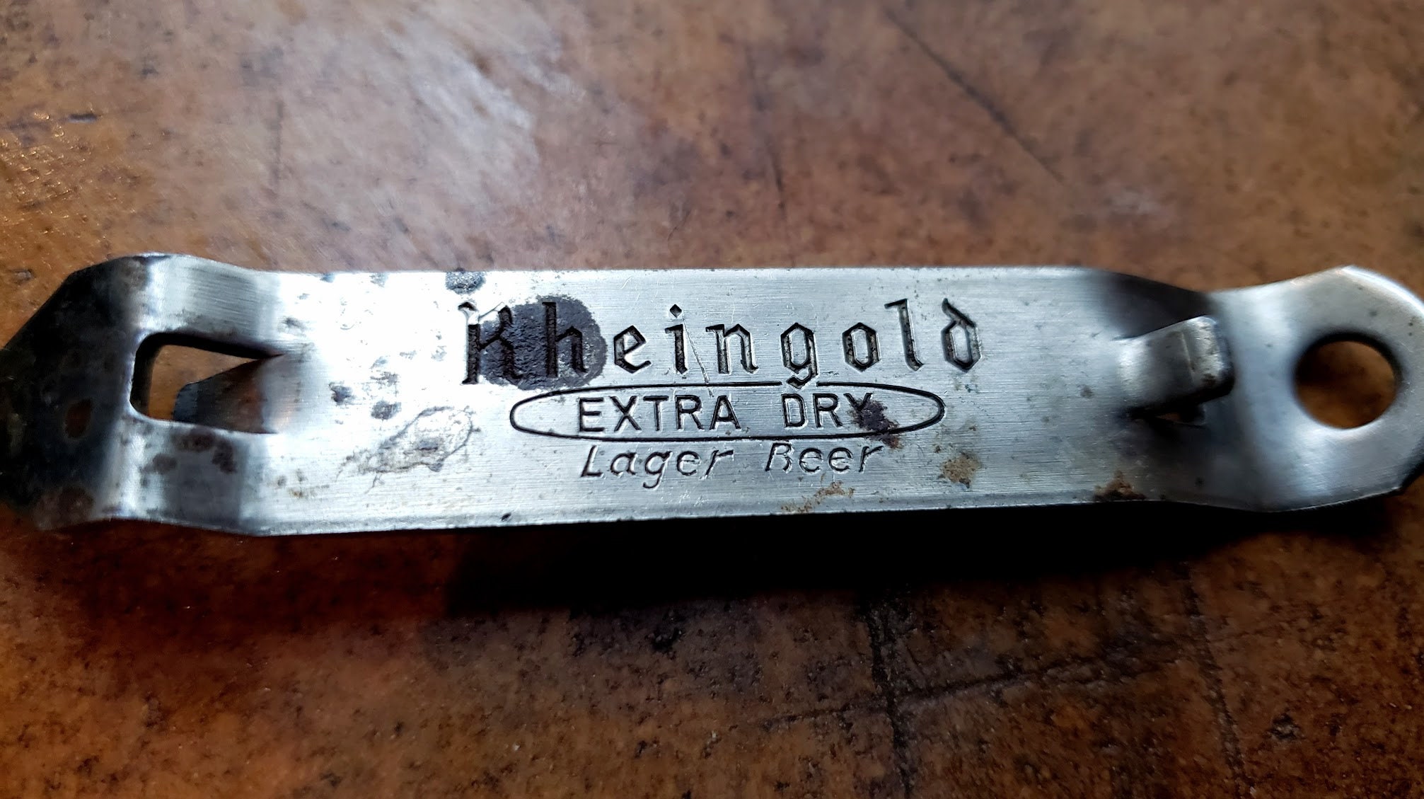 Vintage Rheingold Church Key Bottle Opener Etsy