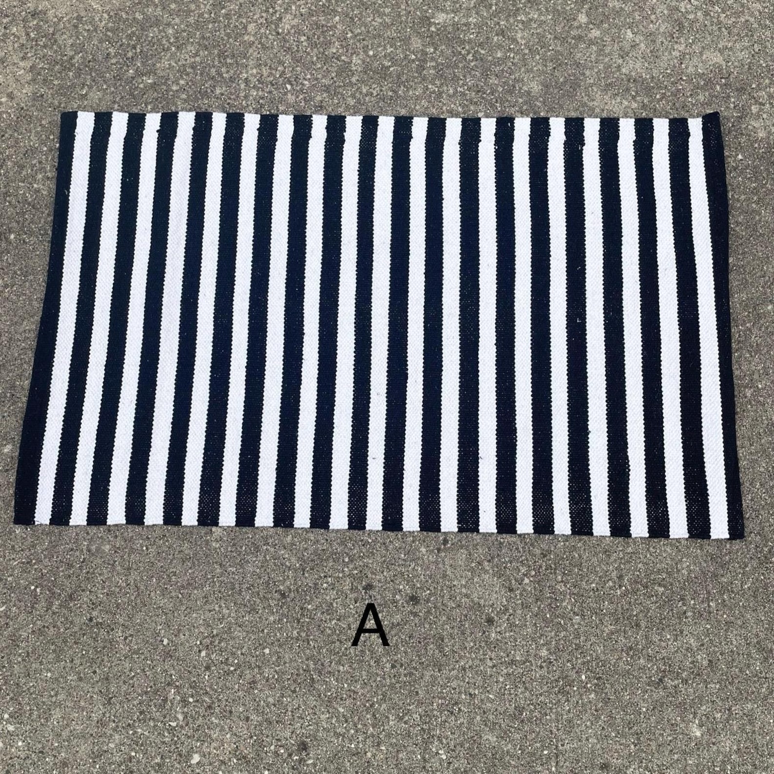 Layering Rug, Striped Porch Decor Rug (24x36 or 2x3) - Etsy