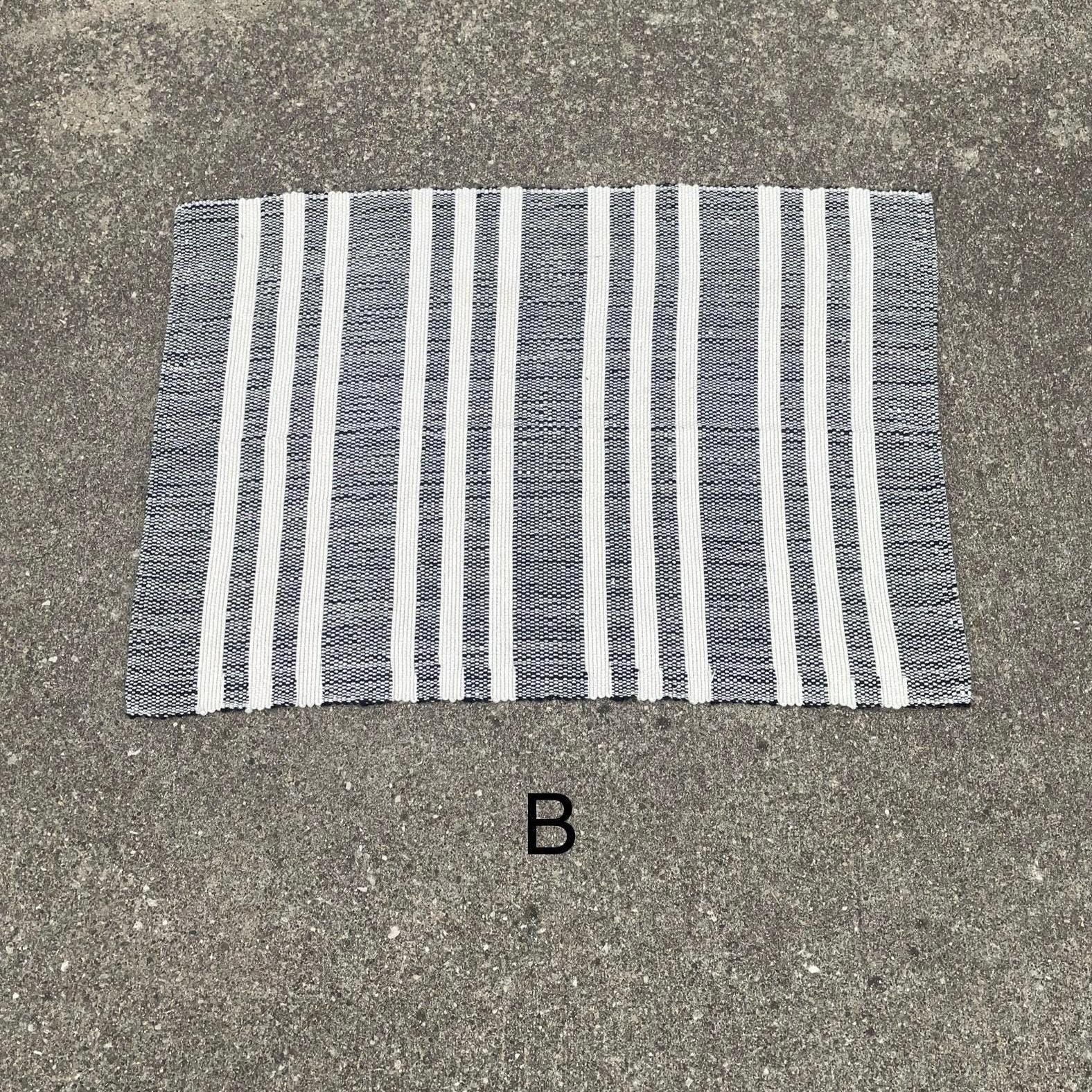 Layering Rug, Striped Porch Decor Rug (24x36 or 2x3) - Etsy
