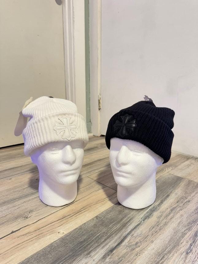 CHROME HEARTS (クロムハーツ) 浸す CHクロスパッチニットアーム  