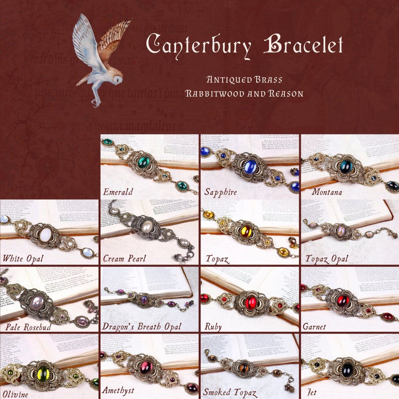 a bunch of bracelets that are on a table