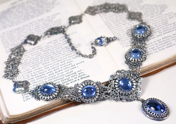 Light blue costume best sale jewelry