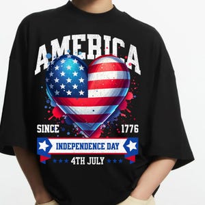 América Png, Diseño de sublimación, Clipart patriótico, Imagen digital del 4 de julio, Día de la Independencia Png, Diseño de camiseta, Descarga instantánea Png