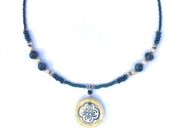 Dusty Blue Necklace