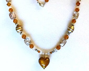 Silver and Gold Necklace