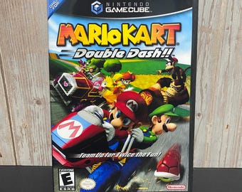 Mario Kart: Double Dash!! for Nintendo GameCube Replacement Case
