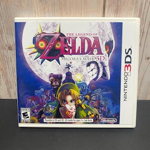 The Legend of Zelda: Majora&#39;s Mask 3D for Nintendo 3DS Replacement Case - NO GAME CARTRIDGE