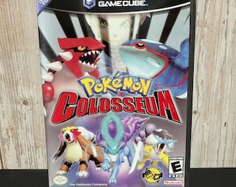 Pokémon Colosseum for Nintendo GameCube Replacement Case - GAME NOT INCLUDED