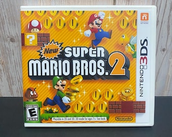 New Super Mario Bros. 2 for Nintendo 3DS Replacement Case - GAME NOT INCLUDED