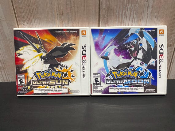 Pokémon Ultra Sun and Ultra Moon Nintendo 3DS Replacement Cases