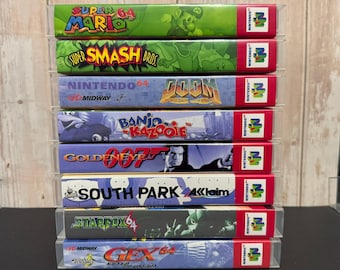 Nintendo 64 Replacement Game Cases - GAME NOT INCLUDED