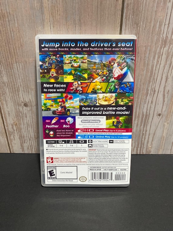 Mario Kart 8 Deluxe for Nintendo Switch Replacement Case - GAME