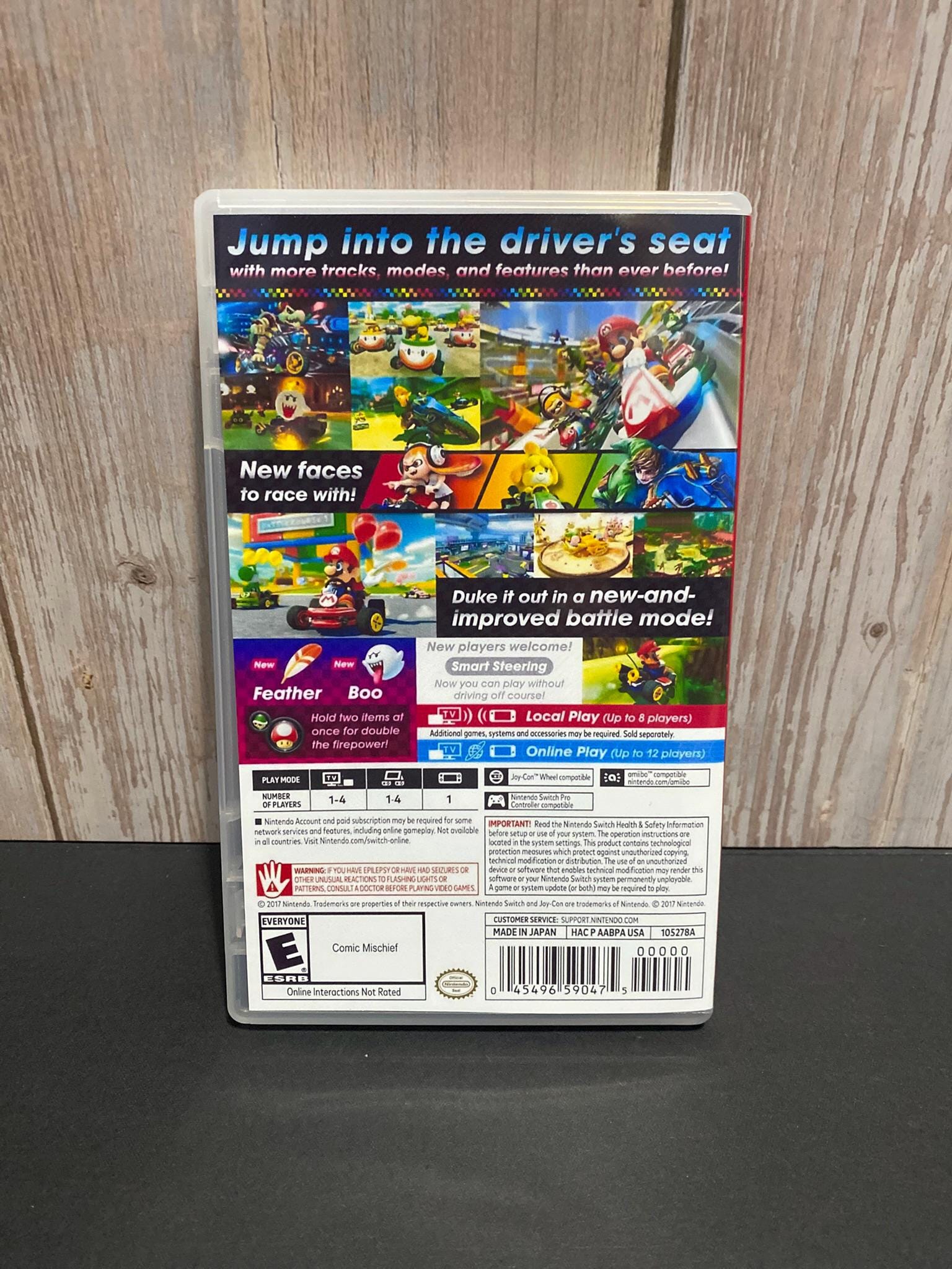 Mario Kart 8 Deluxe for Nintendo Switch Replacement Case - GAME